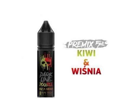 Premix Double Dark Line 5/15ml - Kiwi & Cherry